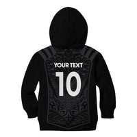 Custom Aotearoa Rugby Kid Hoodie The Blacks-Sporty T90 Style LT03 - Polynesian Pride
