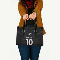 Custom Aotearoa Rugby Leather Bag The Blacks-Sporty T90 Style LT03 - Polynesian Pride