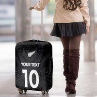 Custom Aotearoa Rugby Luggage Cover The Blacks-Sporty T90 Style LT03 - Polynesian Pride