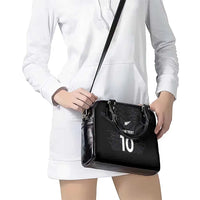 Custom Aotearoa Rugby Shoulder Handbag The Blacks-Sporty T90 Style LT03 - Polynesian Pride