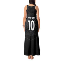 Custom Aotearoa Rugby Tank Maxi Dress The Blacks-Sporty T90 Style LT03 - Polynesian Pride