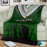 Norfolk Island ANZAC Day Blanket Soldier Lest We Forget Camouflage LT03 - Polynesian Pride