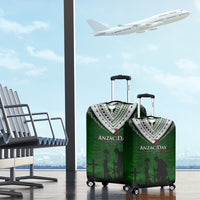 Norfolk Island ANZAC Day Luggage Cover Soldier Lest We Forget Camouflage LT03 - Polynesian Pride