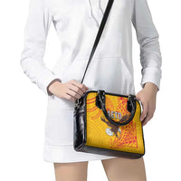 American Samoa Flag Day Shoulder Handbag Fautasi Race Pago Pago-Aeto Eagle Wings Tribal Style LT03 - Polynesian Pride