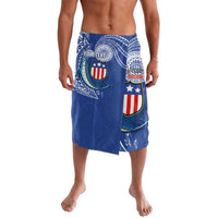 Personalised American Samoa Flag Day Lavalava Fautasi Race Fagatogo-Iseula O Le Moana Sailfish Tribal Style