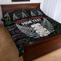 New Zealand Hei Tiki Quilt Bed Set Maori Green Papua Shell Pattern LT03 - Polynesian Pride
