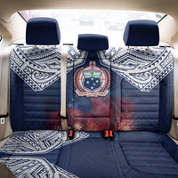 Samoa Indenpendence Day Back Car Seat Cover Sky Fireworks with Flag Style LT03