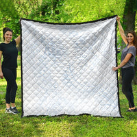 Hawaiian Turtles and Leis Quilt Tribal Kakau Pattern Airy White Blue Cloud Vibe LT03 - Polynesian Pride