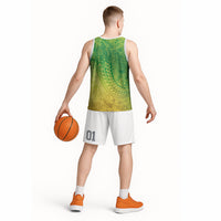 Hawaiian Turtles and Leis Basketball Jersey Tribal Kakau Pattern Fresh Summer Vibe LT03 - Polynesian Pride