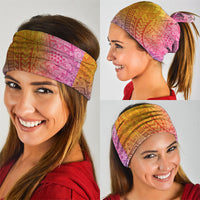 Hawaiian Turtles and Leis Neck Gaiter Tribal Kakau Pattern Magical Rainbow Sky LT03 - Polynesian Pride