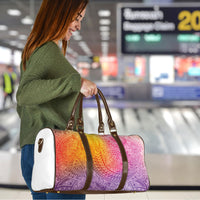 Hawaiian Turtles and Leis Travel Bag Tribal Kakau Pattern Magical Rainbow Sky LT03 - Polynesian Pride