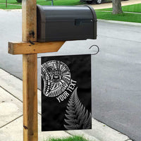 Personalised New Zealand Maori Art Tattoo and Silver Fern Garden Flag LT03 - Polynesian Pride