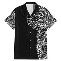 Polynesian Art Traditional Tattoo Family Matching Mermaid Dress and Hawaiian Shirt Simple Style