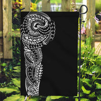 Polynesian Art Traditional Tattoo Garden Flag Simple Style LT03 Garden Flag Black - Polynesian Pride
