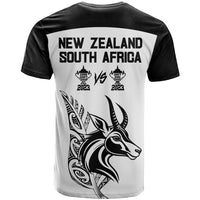 South Africa and New Zealand T Shirt Champion History Go Final 2023 Vintage Style LT03 - Polynesian Pride