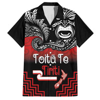 Aotearoa Toitu Te Tiriti Family Matching Summer Maxi Dress and Hawaiian Shirt New Zealand Honour the Treaty - Fight Together