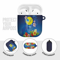 Palau Jellyfish AirPods Case Ocean Heritage Tropical Plants - Polynesian Pride