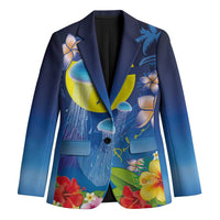Palau Jellyfish Blazer Ocean Heritage Tropical Plants - Polynesian Pride