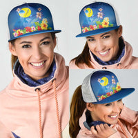 Palau Jellyfish Mesh Trucker Cap Ocean Heritage Tropical Plants LT03 - Polynesian Pride