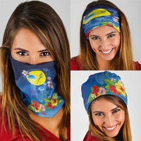 Palau Jellyfish Neck Gaiter Ocean Heritage Tropical Plants - Polynesian Pride