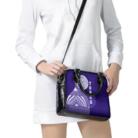Tupou College Toloa Shoulder Handbag Ngatu and Polynesian Pattern