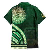 Saineha High School Family Matching Mermaid Dress and Hawaiian Shirt Ngatu and Polynesian Pattern