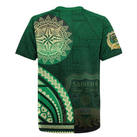 Saineha High School Rugby Jersey Ngatu and Polynesian Pattern LT03 - Polynesian Pride