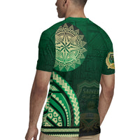 Saineha High School Rugby Jersey Ngatu and Polynesian Pattern LT03 - Polynesian Pride