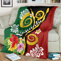 Melanesian Vanuatu Tribal Boar Tusk Blanket Tropical Plants and Namele Motifs - Polynesian Pride
