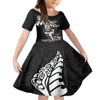 new-zealand-rugby-family-matching-off-shoulder-long-sleeve-dress-and-hawaiian-shirt-maori-warrior-rugby-silver-fern-tribal-pattern