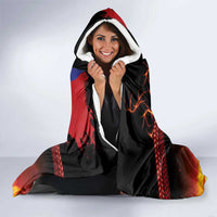 Samoan Siva Afi Hooded Blanket Tribal Performers of Samoan Fire Knife Dancing LT03 - Polynesian Pride