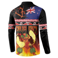 Aotearoa Siva Afi Button Sweatshirt Tribal Performers of Aotearoa Fire Knife Dancing