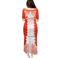 Custom Tonga Rugby Puletasi Ikale Tahi Ngatu Tribal Pattern LT03 - Polynesian Pride