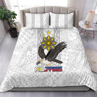 Philippines Eagle Week Bedding Set Polynesian Pattern Barong Style LT03 - Polynesian Pride
