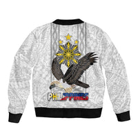 Philippines Eagle Week Bomber Jacket Polynesian Pattern Barong Style