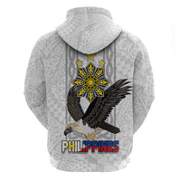 Philippines Eagle Week Hoodie Polynesian Pattern Barong Style LT03 - Polynesian Pride