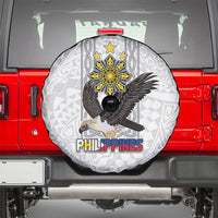 Philippines Eagle Week Spare Tire Cover Polynesian Pattern Barong Style LT03 - Polynesian Pride