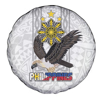 Philippines Eagle Week Spare Tire Cover Polynesian Pattern Barong Style LT03 - Polynesian Pride