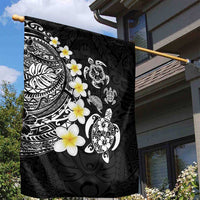 Hawaiian Plumeria Turtles Garden Flag Polynesian Art Tattoo