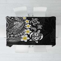 Hawaiian Plumeria Turtles Tablecloth Polynesian Art Tattoo