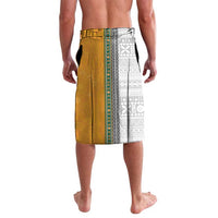 Custom Fiji and Australia Rugby Lavalava Aboriginal and Fijian Masi Pattern