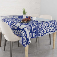 Samoa Pago Pago Aeto Tablecloth Wingstyle Blue-White Color - Polynesian Pride