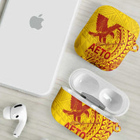 Samoa Pago Pago Aeto AirPods Case Wingstyle Red-Gold Color - Polynesian Pride