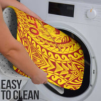 Samoa Pago Pago Aeto Bathroom Set Wingstyle Red-Gold Color - Polynesian Pride