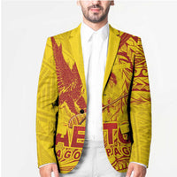 Samoa Pago Pago Aeto Blazer Wingstyle Red-Gold Color - Polynesian Pride