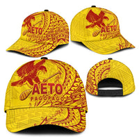 American Samoa Pago Pago Aeto Classic Cap Wingstyle Red-Gold Color LT03 - Polynesian Pride
