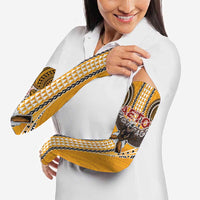 Samoa Pago Pago Aeto Arm Sleeves Bald Eagle with Polynesian Art Tattoos - Polynesian Pride