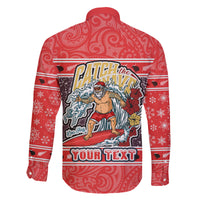 custom-new-zealand-christmas-family-matching-long-sleeve-bodycon-dress-and-hawaiian-shirt-santa-catch-the-wave-maori-pattern-retro-style