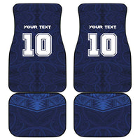 Custom Rugby Toa Samoa Car Mats Champions Six Eight Five - Polynesian Pride