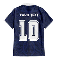 Custom Rugby Toa Samoa Family Matching Mermaid Dress and Hawaiian Shirt Champions Six Eight Five - Polynesian Pride